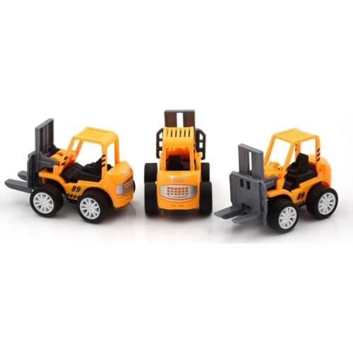 1 PCS/LOT New Car Toys Kids Forklift Vehicle Sets Educational Toys for Children Mini Engineering Vehicle Model Car Toys