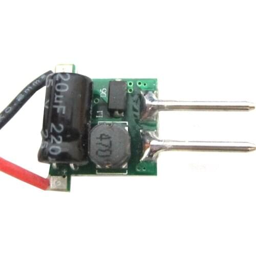 18PCS/LOT DC-DC 2pins MR16 1~ 3x1W Input 12V~14V Output 2~12V 300mA LED Driver Power Supply For 1W 2W 3W LED Light Bulb