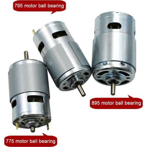 775/795/895 Motor 12V-24V for Drill Cutting Engraving Machine Electric Machinery Tools Durable