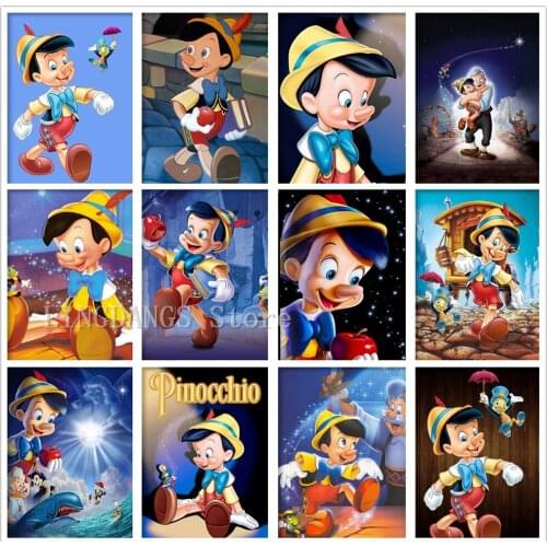 5D DIY full drill Diamond painting disney cartoon Puppet boy Gabit diamond mosaic embroidery cross stitch kits home decor gift