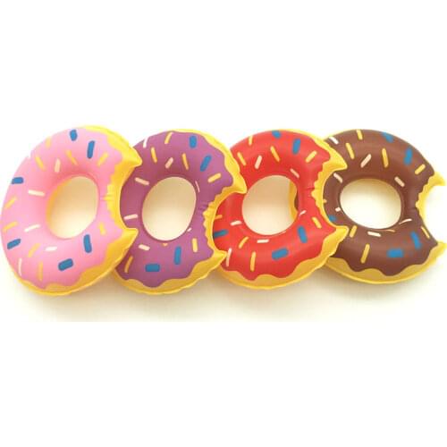 Children Playing In Water Toys Mini Swimming Laps Miniature Miniature Duckling Swimming Ring Inflatable Toys Baby Bathing