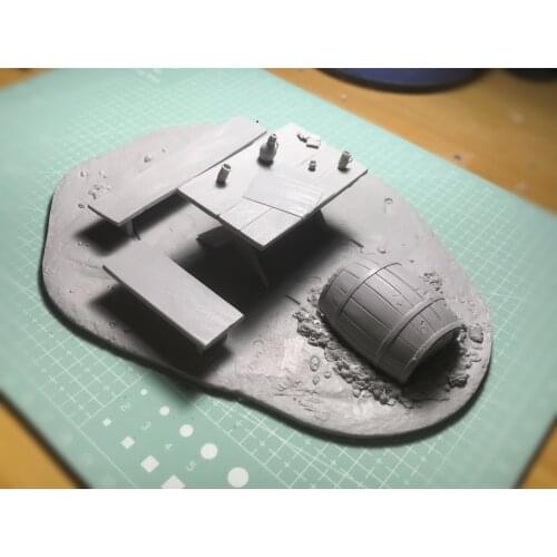 1/24 Resin Model Figure GK , Unassembled and unpainted kit