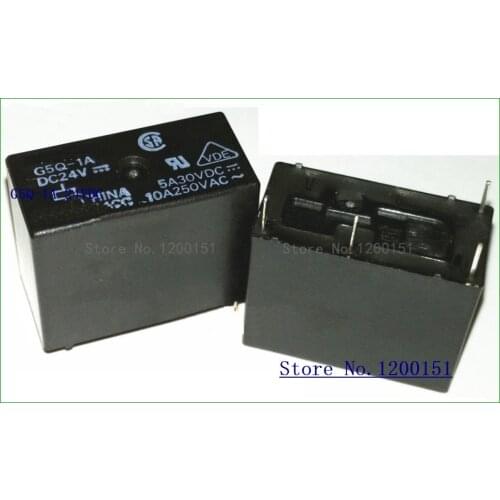 G5Q-1A-24VDC G5Q-1A G5Q-1A-24V 10A 24VDC Relay DIP4