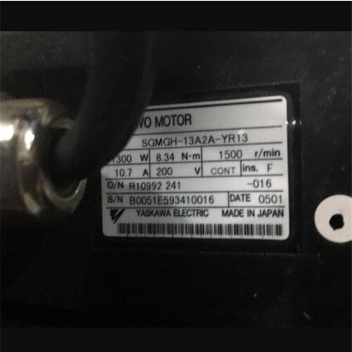 Used Tested Working SGMGH-13A2A-YR13 AC SERVO MOTOR
