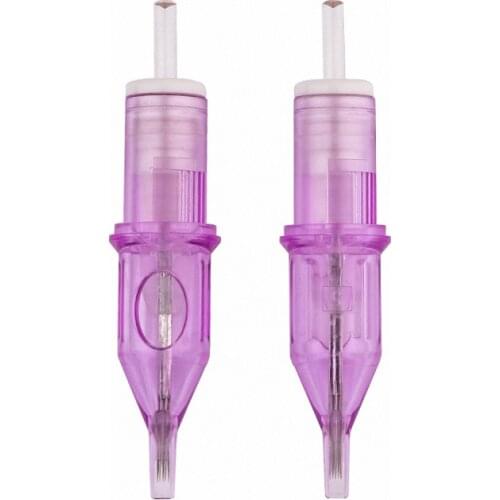 10Pcs Disposable Tattoo Cartridge Needles 3RL/5RL/7RL/9RL/5M1/7M1/9M1/5RS/7RS/9RS Eyebrow Lip Makeup Needles for Tattoo Machine