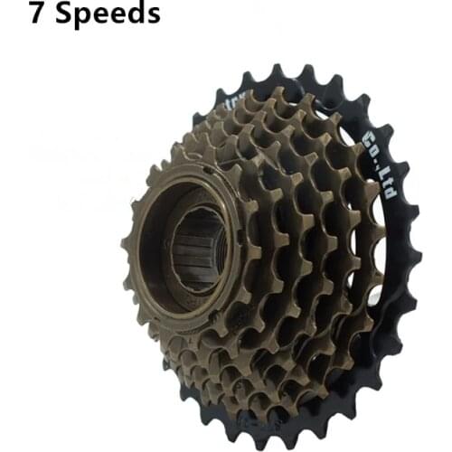 Bicycle Cassette Flywheel 7 8 Speeds Mountain MTB Gear Tower Rotary Single Speed Road Bike Freewheel Position Locked Rotary Type