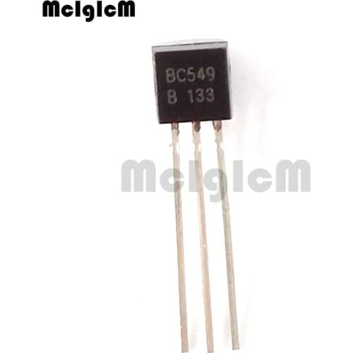 MCIGICM 5000pcs BC549 in-line triode transistor TO-92 0.1A 30V NPN bc549b