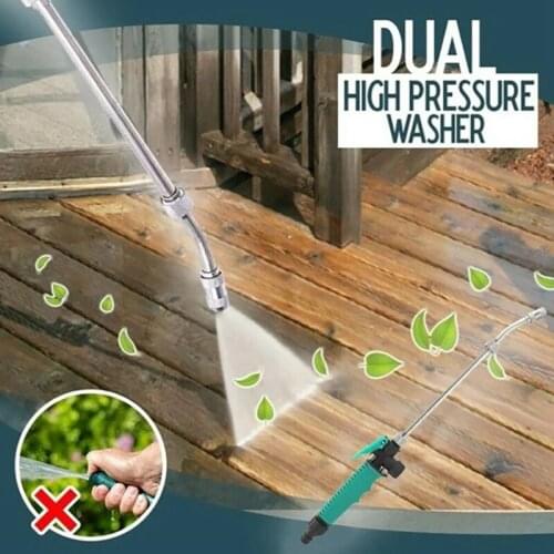 2In1 High Pressure Power Water-Gun Jet Car Cleaning-Gun Hose Wand Nozzle Sprayer Watering Spray Sprinkler Cleaning Tool
