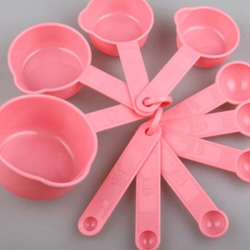 Plastic Measuring Spoon Set Powder Color Material Spoon Durable Milk Powder Spoon 10pcs Set Measuring Spoon
