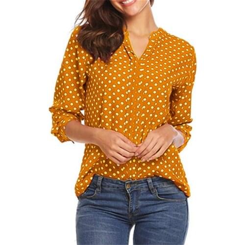 NORA TWIPS Polka Dot Blouses