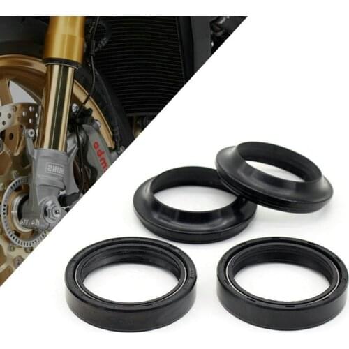 Motorcycle Front Fork Oil Seal & Dust Seal For Kawasaki ZX10 ZX E1/E2/F1 Z Z A1-A5 ZG A1/2/3 ZG A1/2/3/4/5/6/7