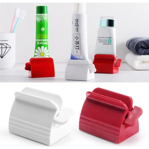 New Multifunction Toothpaste Tube Squeezer Manual Squeezer Toothpaste Easy Portable Plastic Dispenser Bathroom accessories sets