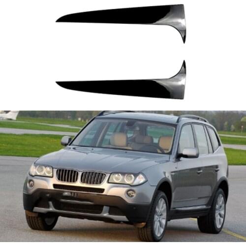 Rear Behind Window Spoiler Side Strip Cover Trim for BMW X3 F25 2011-2017 Exterior Refit Kit