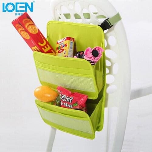Green Chair car seat back bag Cup drink holder storage pocket Organizer Multi-Pocket Travel Hanger Auto Capacity Storage Pouch