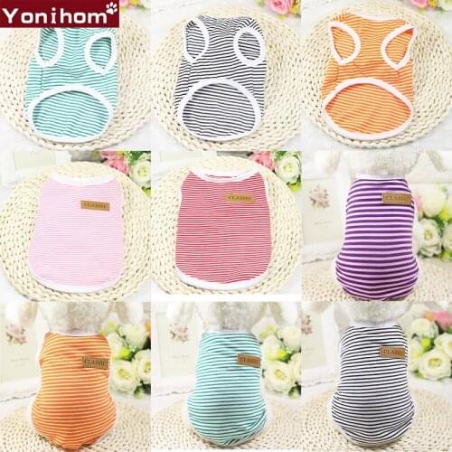 Dog Vest Tshirt Cartoon Cheap Dog Clothes for Small Dogs Summer Cute Soft Pet Clothes for Small Dogs Cat Puppy Chihuahua Clothes