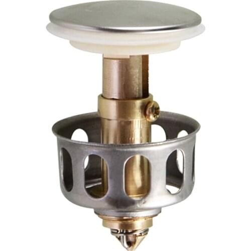 1/2/4pcs Universal Wash Basin Bounce Drain Filter Sink Drain Cover for Kitchen Bathroom S55