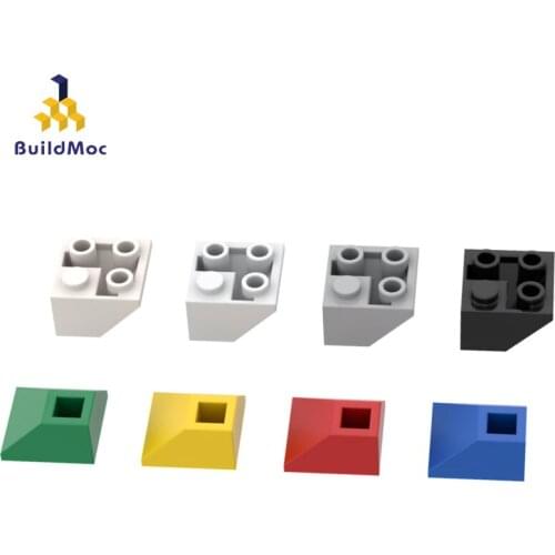 10PCS Building Blocks 3676 Slope Inverted 45 2X2 High-Tech Bricks Assembles Particles Assembly Parts Education Toys For Children