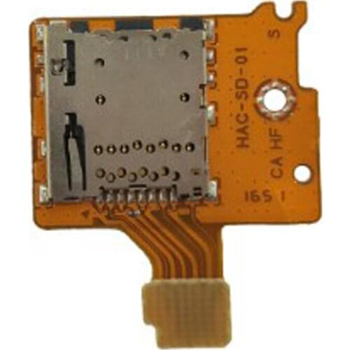 100pcs SD TF Card Slot Socket Board replacement for Nintend Switch NS Game Console SD Card Board Module Repair