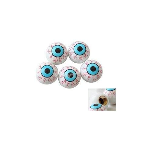 4Pcs/Lot Creative Bike Accessories Eye Ball Pattern Auto Wheel Valve Air Stem Cap Cover Tire Screw Dust Plug for Car Truck