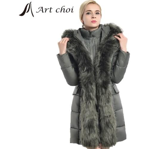 Art choi Women's Down Jackets-coats