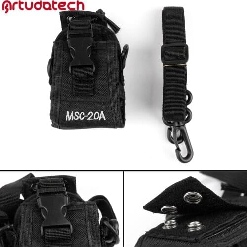 Artudatech MSC-20A MultiFunction Radio Holder Case For Baofeng UV82 UV6 UV8D UV-82 UV-8D For Motorola GP338+ GP328+ GP344 HT750
