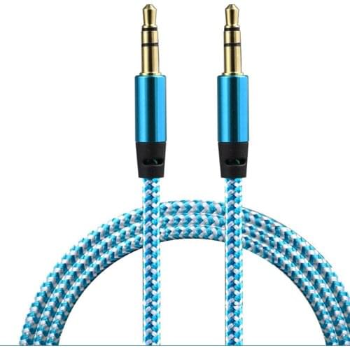 3.5 mm Jack Audio Cable 3.5mm Male to Male Stereo Auxiliary Cord for Volkswagen POLO Tiguan Passat Golf EOS Scirocco Bora Lavida
