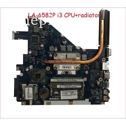 Free i3+Heatsink PEW71 LA-6582P For Acer aspire 5742 Motherboard FIT for ACER 5552 5552g LA-6552P MBR4602001 tested