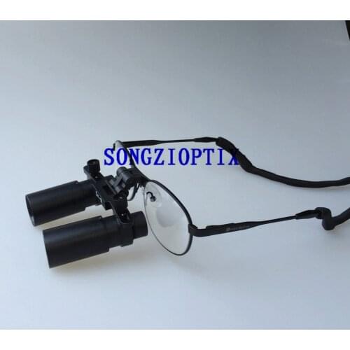 High quality (5X 6X Optional) Titanium Frame Binocular jewellery Dental Loupes