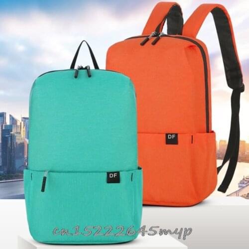 Color Fashion Backpack Canvas Women Backpack Anti-theft Shoulder Bag New School Bag For Teenager Girls School Backapck Female