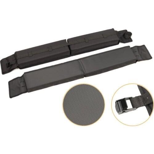 D7YA Roof Soft Rack Auto Luggage Carrier Rooftop-Waterproof Durable with Anti-Slip Mat Buckles Compatible for Most Car Models