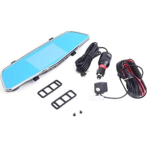 For ORDRO T5 1080P CAR DVR 4.3 inch LCD Screen 170 Degree Wide Lens Rearview Mirror