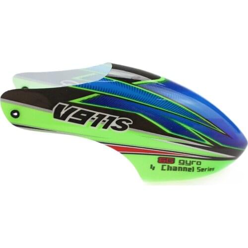 For Wltoys V911S Rc Helicopter Spare Parts V911S Canopy / Head Cover V911S.0003 For Wltoys V911S Rc Helicopter Spare Parts