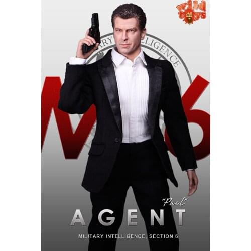 Wild Toys WT21 1/6 Scale MI6 Agent Action Figure