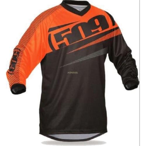 2022 Hot Cross-country Motorcycle Jersey Mountain Bike Jersey Fast-drying Wicking Racing Mens Long-sleeved Jersey XXS TO 5XL DH