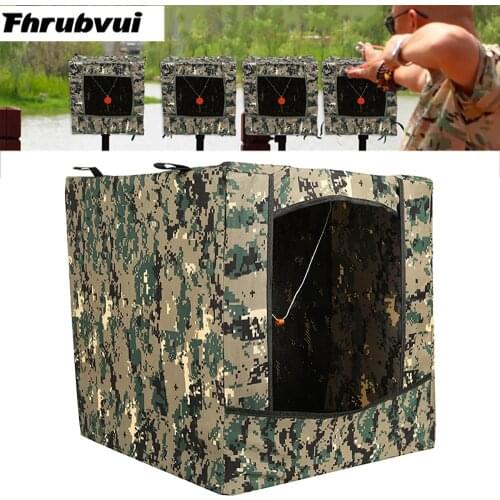 Camouflage Outdoor Portable Folding Camouflage Hunt Recovered Munition Slingshot Bullseye Target Box