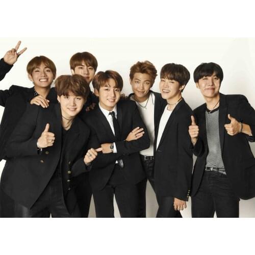 Korean K-POP Band Bangtan boys Poster New style latest poster decoration painting hd photo paper 52