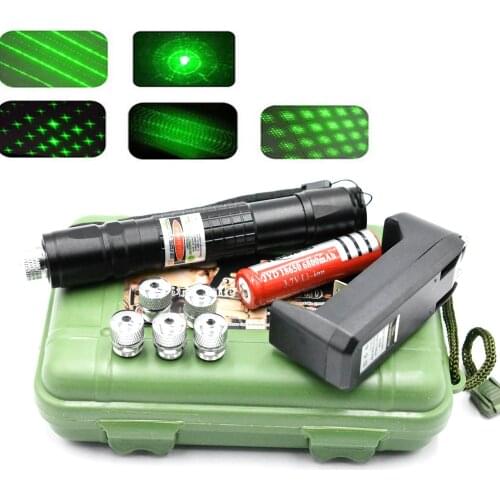 High power laser pointer hunting green lazer tactical Laser sight Pen Burning laserpen Powerful laserpointer flashlight