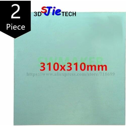 310x310mm PEI Sheet for Creality CR-10 3D Printer PEI Polyetherimide Surface 1mm thickness