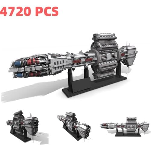 EAS Agamemnon Model Compatible Space War Building Blocks Bricks Assembly Toys For Children Kids XMAS Gifts