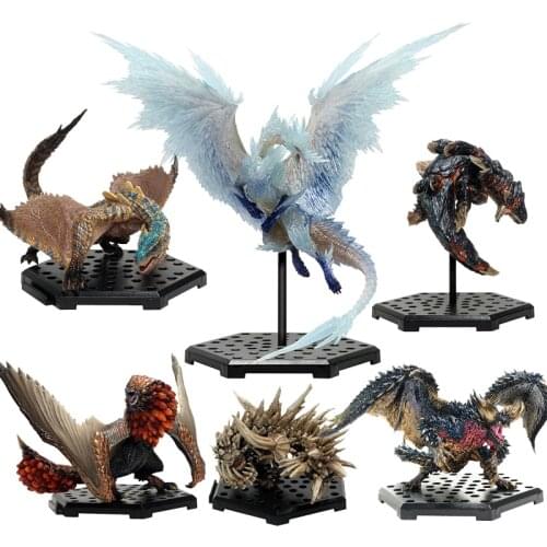 Monster Hunter WORLD ICEBORNE DLC PLUS Vol14 Action Figure PVC Models Tigrex Dragon Decoration Toy Model Collection Gift