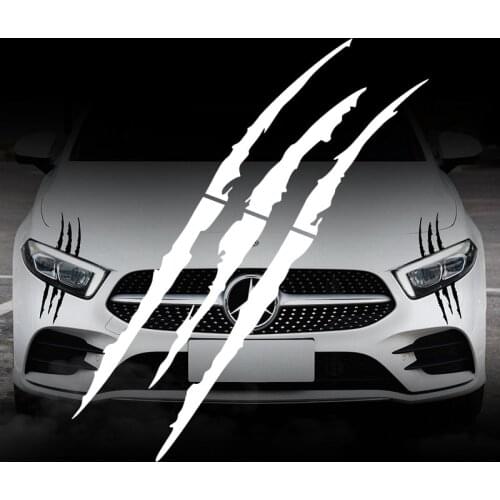 Car Sticker Reflective Monster Claw Scratch Stripe Sticker for Volvo S40 S60 S80 XC60 XC90 V40 V60 C30 XC70 V70