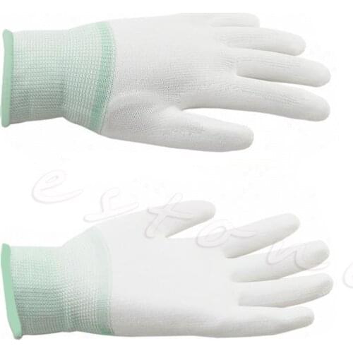 Nylon Quilters Free Motion Machine Quilting Sewing Grip Gloves Fingertip Grip P82B