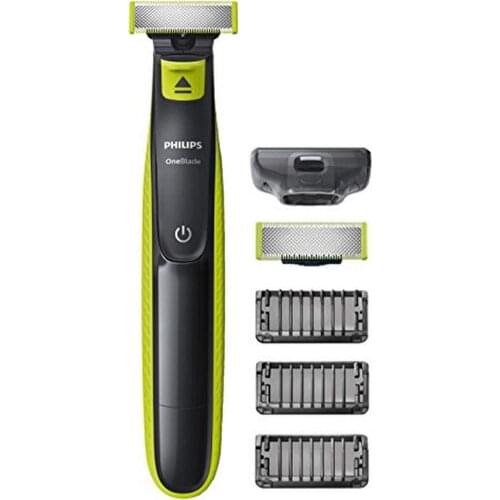 Original Philips OneBlade QP2520 / 30 Electric Razor Shaver Rechargeable Hybrid Trimmer and Shaver Water Protection
