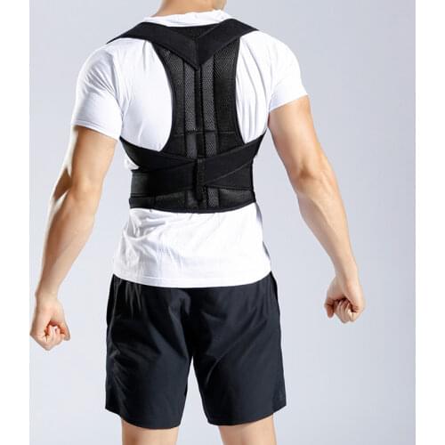 Adjustable Back Waist Position Posture Corrector Back Support Shoulder Lumbar Brace Back Belt Vest Corrector Unisex Body Shape