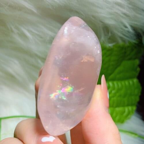Rose quartz palm 2311
