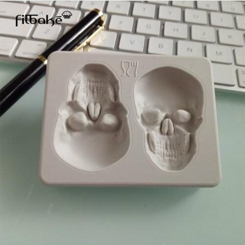 DIY 3D Silicone Mould HALLOWEEN Sugarcraft Cake Decorating Fondant Mold Food Grade Molds For Cake Jelly Chocolate Decorations