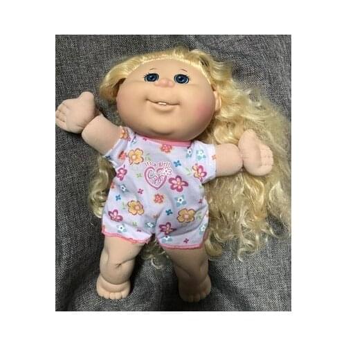 Lovely cabbage patch kids baby doll bounces back collects birthday gifts for girls