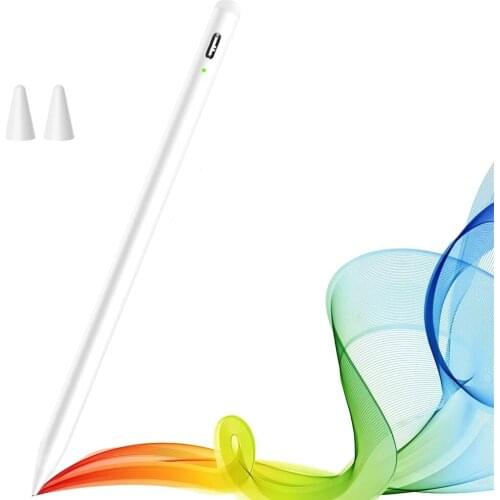 Stylus Pen for iPad with Palm Rejection, Active Pencil Compatible with 2018-2021 Apple iPad 6/7/8th Gen, iPad Air 3rd/4th Gen