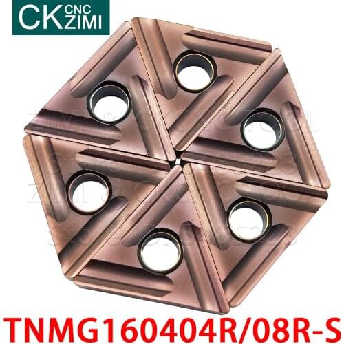 TNMG160404R-S P9035 TNMG160408R-S P9035 carbide inserts Triangular slotting tools CNC Metal Lathe tools Turning TNMG for steel