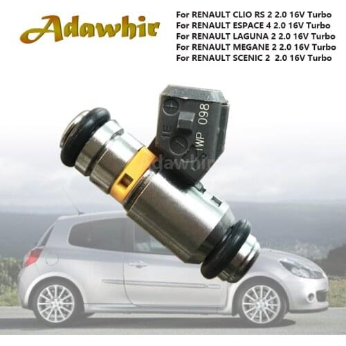 Fuel Injector for RENAULT CLIO RS 2 ESPACE 4 LAGUNA 2 MEGANE 2 SCENIC 2 2.0 16V Turbo F4Rt IWP098 820008379